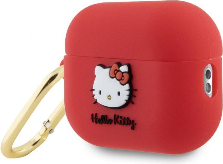 Image du produit Hello Kitty HKAP23DKHSF Coque Airpods Pro 2 fuksja/fuschia Silicone 3D Kitty Head (Manchon pour casque d'écoute)