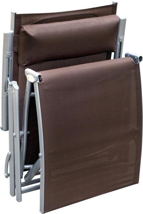 Actual product image Outsunny Garden lounger with cushion (180 cm)