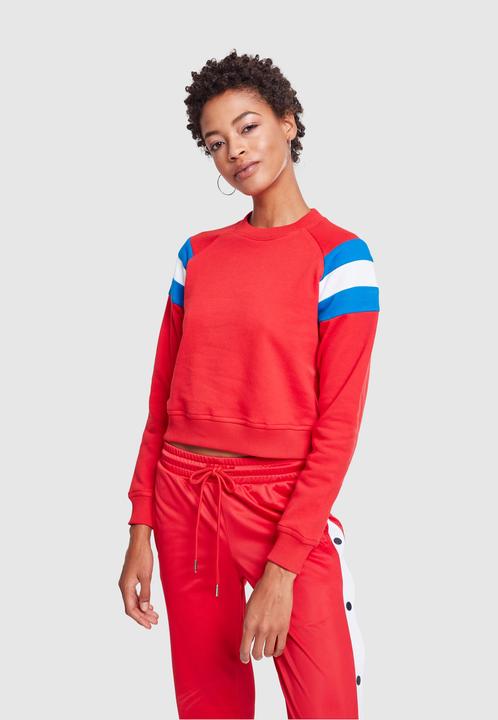 Image du produit Urban Classics Ladies Sleeve Stripe Crew (XL)