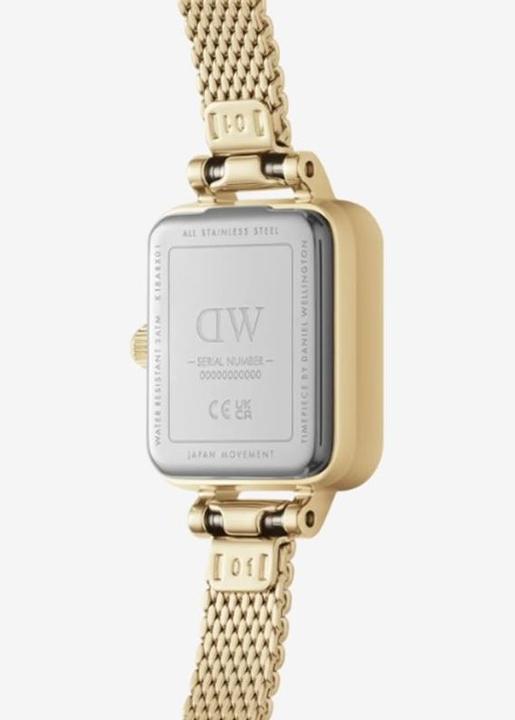 Produktbild Daniel Wellington Quadro Mini Evergold Emerald Gold (Analoguhr, 15.50 mm)