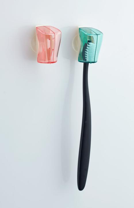 Immagine prodotto Diaqua Porta spazz. per i denti Basic blu & rosa fucsia
