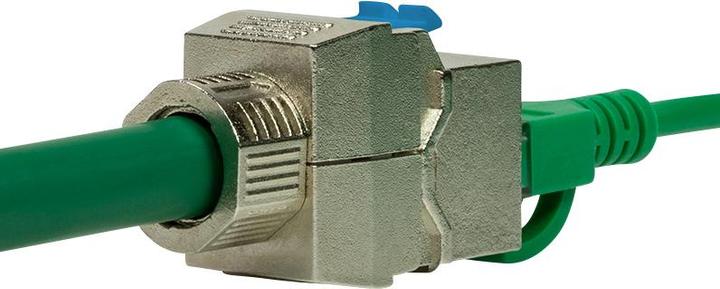 Actual product image LogiLink Keystone socket STP AWG22-24 16.5mm wide Cat.8.1 (U/FTP, CAT8.1, 0.03 m)