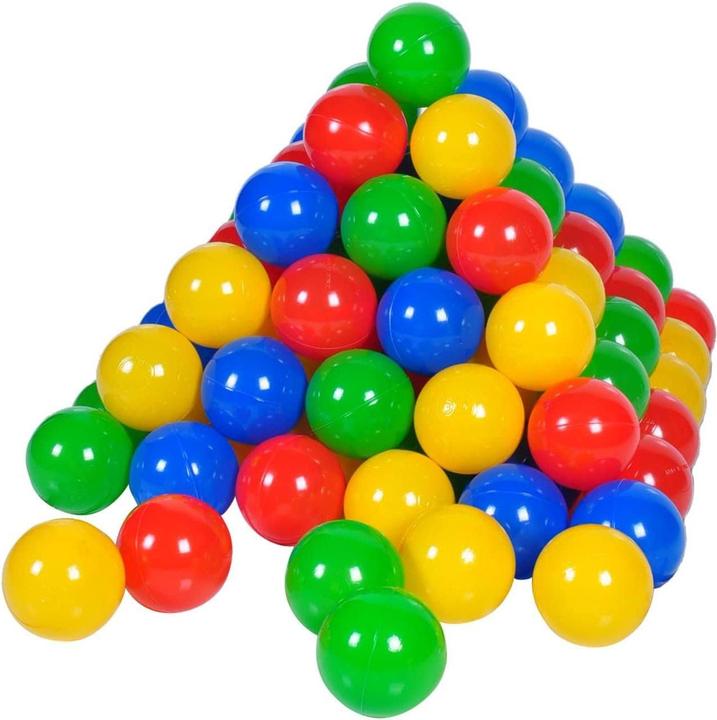Actual product image Knorrtoys Bälleset ca. Ø6 cm - 100 balls/colorful
