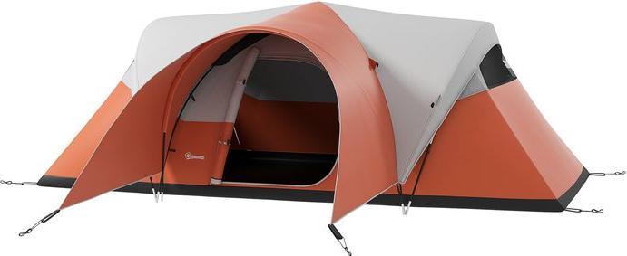 Produktbild Swisshandel24 Tunnelzelt, Campingzelt, Wasserabweisend Familienzelt für 6 Personen, Festivalzelt mit Fenster, Trag (Tunnelzelt, 6 Personen)
