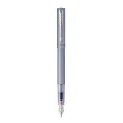 Actual product image Parker Fountain pen Vector XL Matte -blue M (Silver, 1 x)