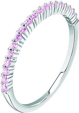 Actual product image La Petite Story - Elegant silver ring with pink zircons Silver LPS03AWV220 - Circuit: 56 mm (56)