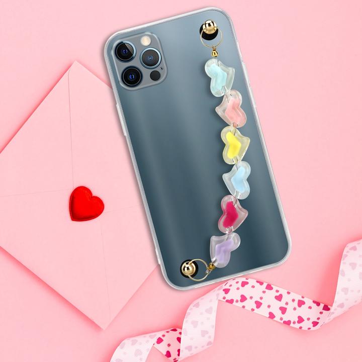 Produktbild Cadorabo Hülle für Apple iPhone 12 PRO MAX im TPU Perlen Style (Apple iPhone 12 Pro Max)