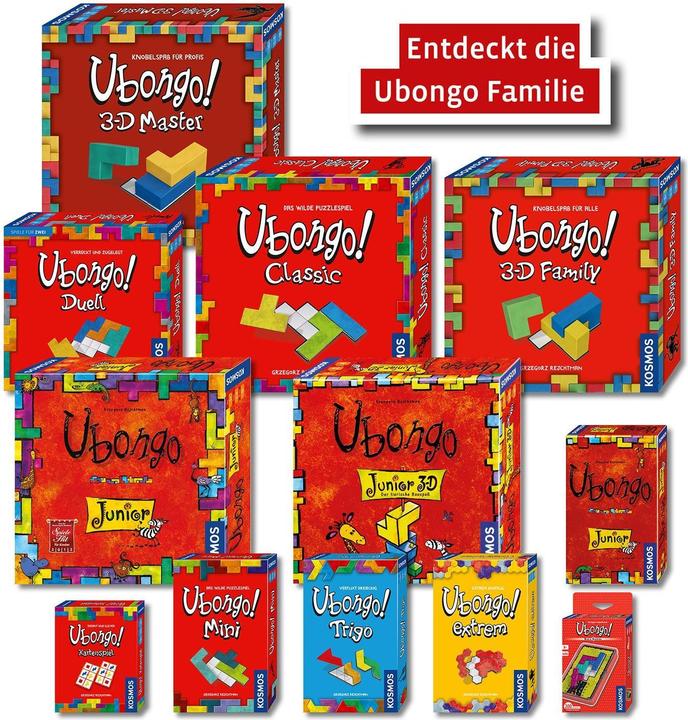 Image du produit Kosmos Jeu de casse-tête Ubongo Classic (Allemand)
