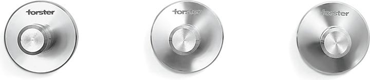 Actual product image Forster Home Limited Edition Stainless Steel Magnetic Hook Round (1 x)