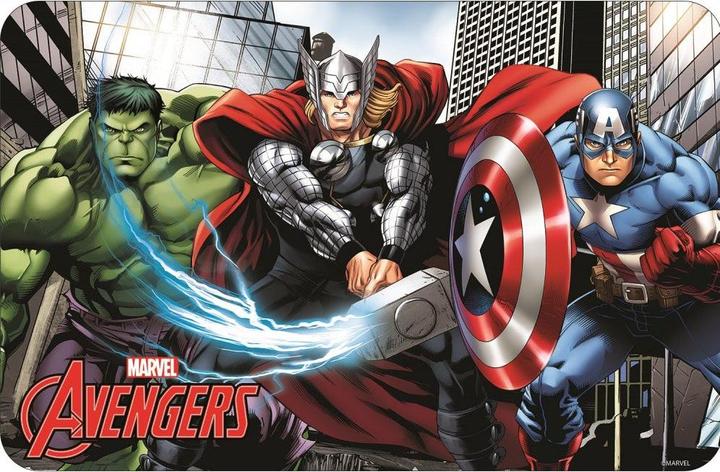 Actual product image Tinisu Marvel Avengers placemat table mat 43cm x 28cm (43 x 28 cm)