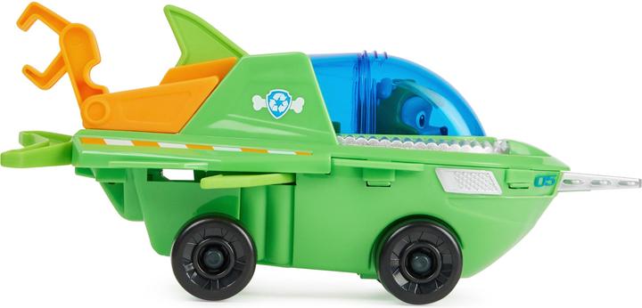 Actual product image Spin Master Paw Patrol Aqua Pups Deluxe Vehicle Rocky