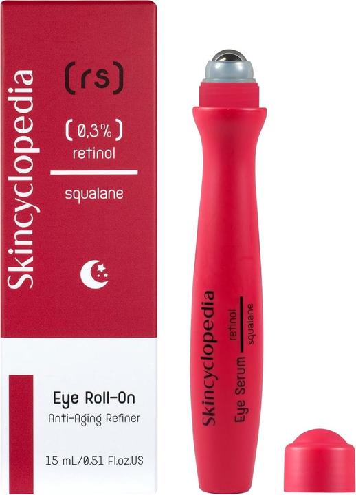 Produktbild Skincyclopedia Roll-on Under-Eye Serum With Retinol And Squalane (Roll-on, 15 ml, Tag + Nacht)