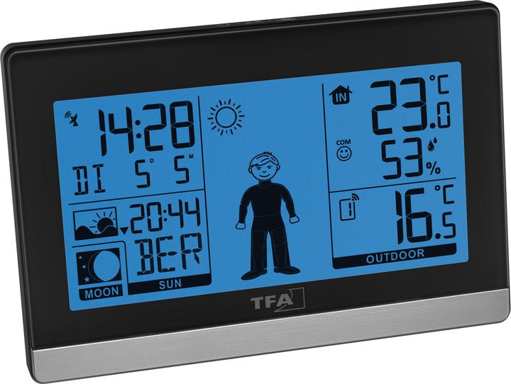 Actual product image TFA Weather Boy Radio Weather Station