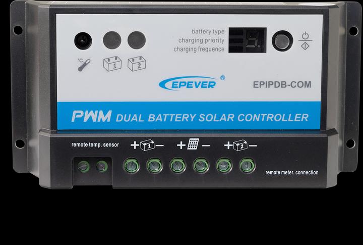 Produktbild Autosolar Dual-Laderegler PWM 20A für 2 Batterien