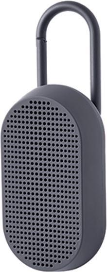 Produktbild Lexon Mino T Wodoodporny głośnik z podstawką i karabińczykiem szary/grey LA124G