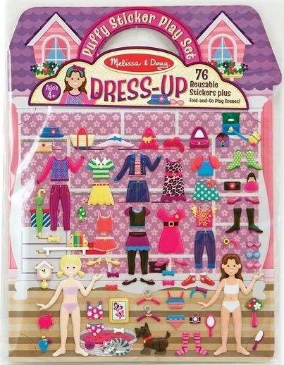 Immagine prodotto Melissa e Doug - Adesivi gonfiabili riutilizzabili - Vestiti - (12195)