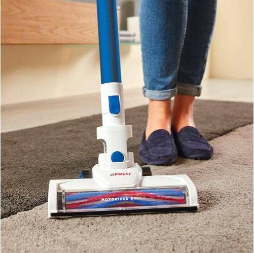 Actual product image Polti PBEU0118 FORZASPIRA SLIM SR90B PLUS Rechargeable electric vacuum, Blue/White
