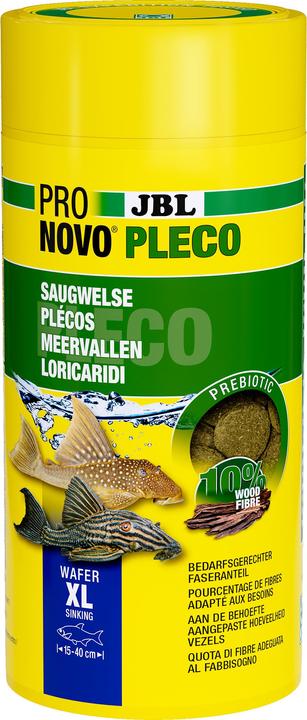 Produktbild JBL Aquaristik und Terraristik ProNovo PLECO WAFER XL 1000ml (Zierfische, 1000 ml)