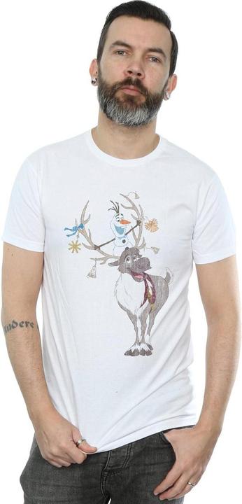 Produktbild Disney Frozen Sven And Olaf Christmas Ornaments TShirt (XL)
