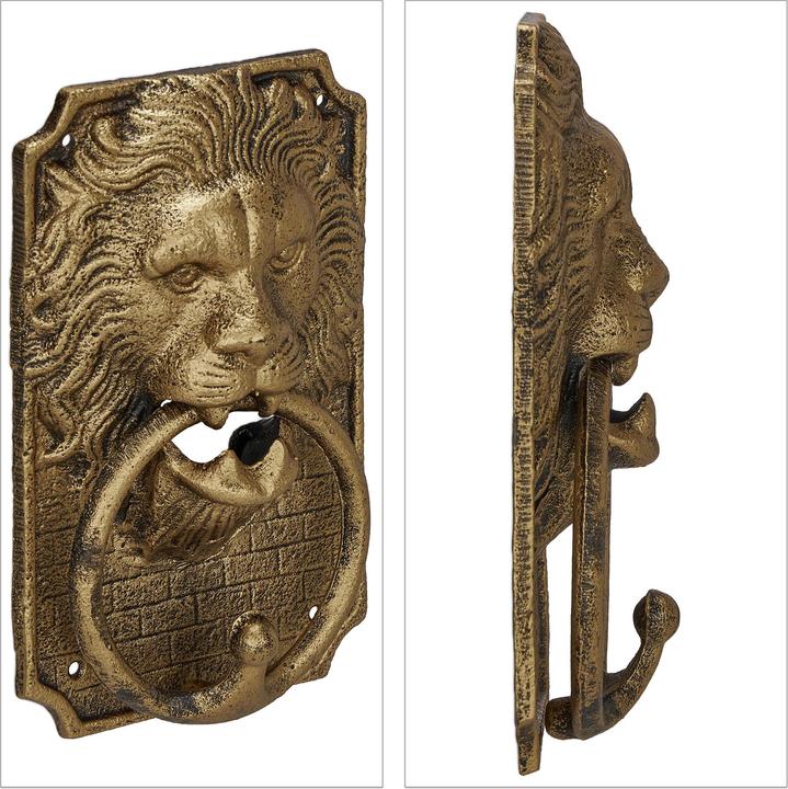 Actual product image Relaxdays Door knocker