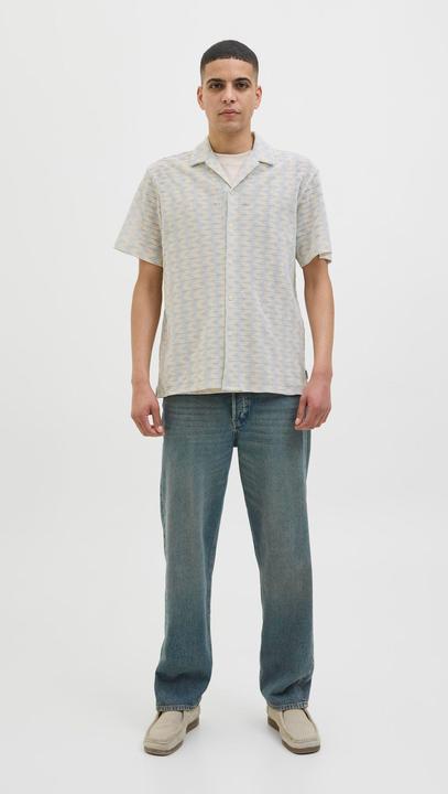Produktbild Jack & Jones Jorsummer Luke Texture Resort Shirt Ss (XL)