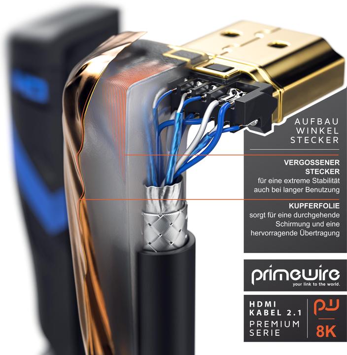 Image du produit Primewire HDMI - HDMI (2 m, HDMI)