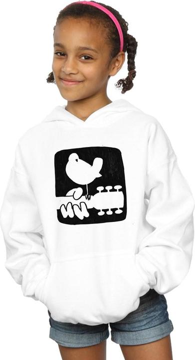 Produktbild Woodstock Guitar Logo Kapuzenpullover Mädchen (140, 146)