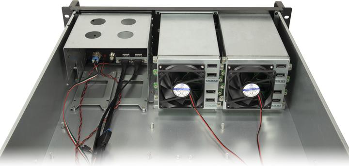 Actual product image Intertech Inter-Tech 48.3cm IPC 3U-3508 3HE STORAGE o.PSU