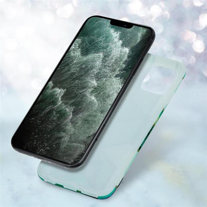 Actual product image Cadorabo IMD TPU Colorful Marble Cover (Apple iPhone 12 Pro Max)