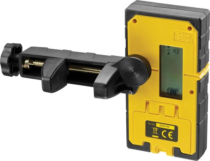 Actual product image Stanley Laser receiver LD200 Working range 50m, with holder for line lasers Accuracy 1mm at high e...