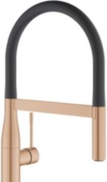 Immagine prodotto Grohe Miscelatore da cucina con bocca flessibile Essence warm sunset spazzolato 30294