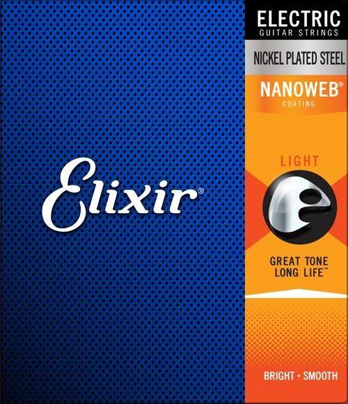 Image du produit Gore Wear Elixir 12062 Nanoweb Elec. 8L 010/074 (8 x, Guitare, 0.04")