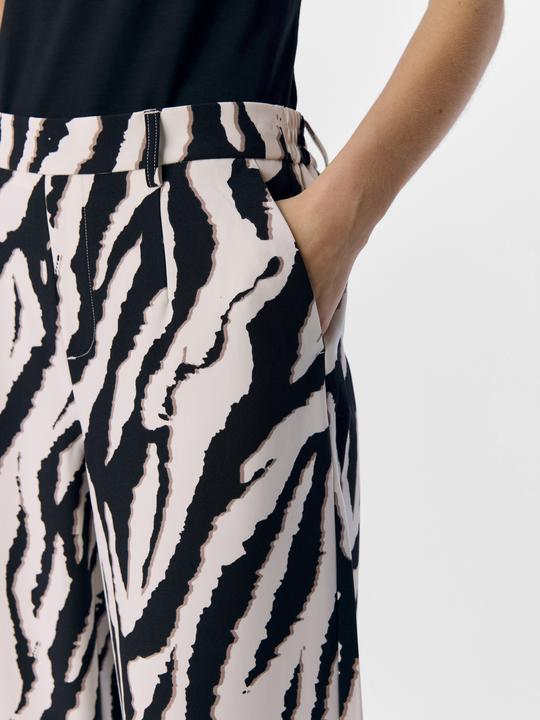 Produktbild Object Leoprint Hose mit weitem Bein (36)