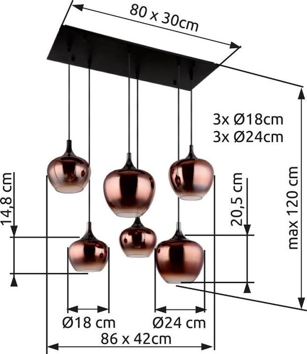 Actual product image Globo Maxy (E27)