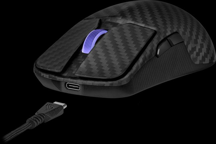 Actual product image ASUS ROG Harpe Ace Extreme (Cable, Wireless)