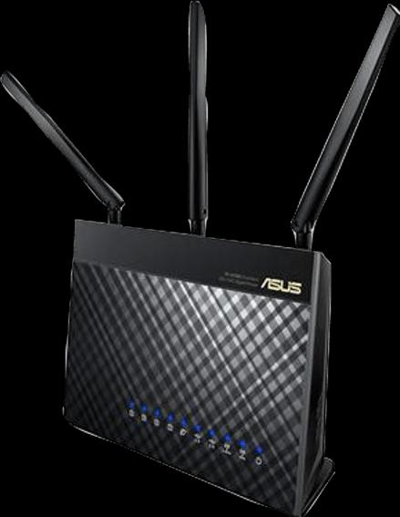 Actual product image ASUS RT-AC68U, AC1900 AiMesh