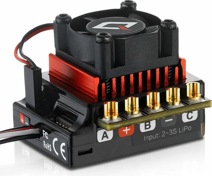 Produktbild Hobbywing QuicRun 10BL120 G2 120A Sensored Regler 2-3s