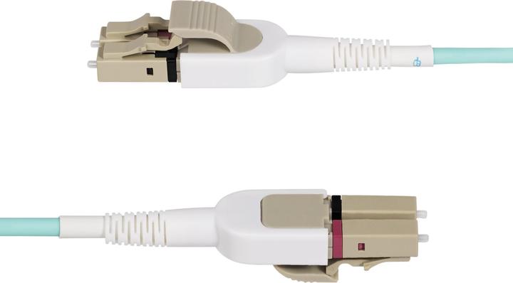 Actual product image StarTech com 5m LC zu LC (UPC) OM4 Multimode Glasfaser Patchkabel, 50/125µm, 100Gbps, Low Insertion (UTP, CAT6, 5 m)