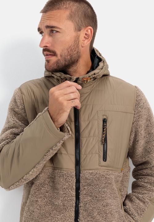 Produktbild Camel Active Teddyjacke im Materialmix (60)