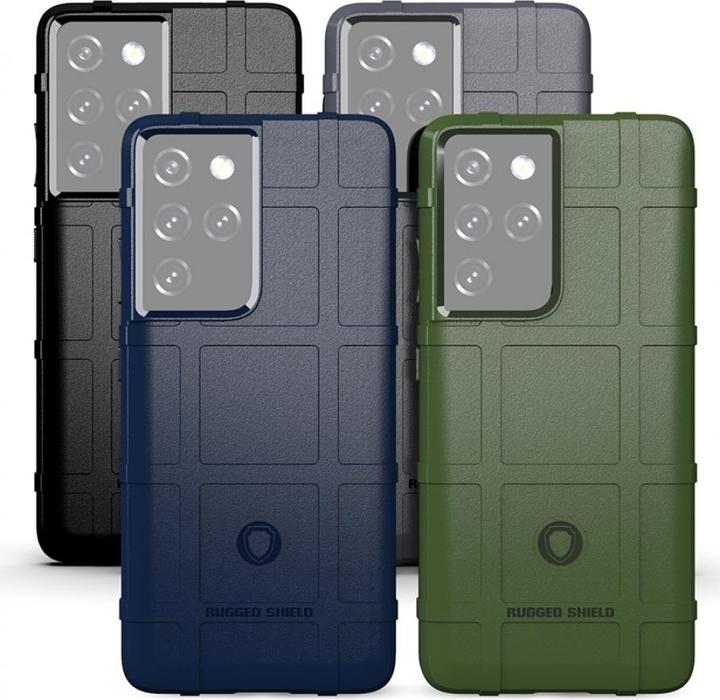 Produktbild Screenguard Samsung Galaxy S21 Ultra Rugged Shield Hülle (Samsung Galaxy S21 Ultra)