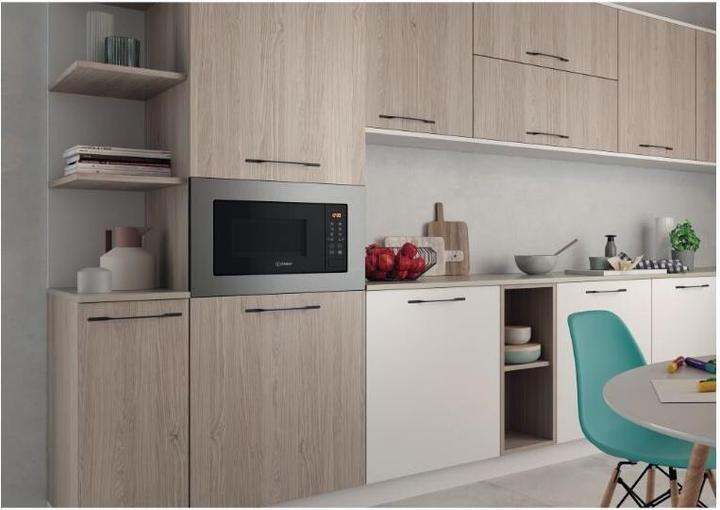 Immagine prodotto Indesit MWI 120 GX Microonde Grill integrato in acciaio inossidabile (20 l)