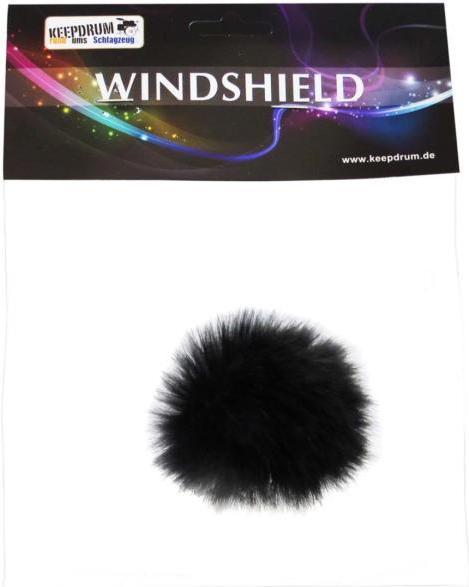 Produktbild keepdrum WS05 Mini Fell-Windschutz 2 Stück (Fell)