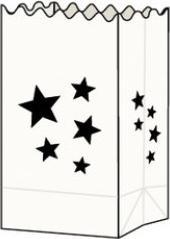 Produktbild Folia Lichtertüten Sterne