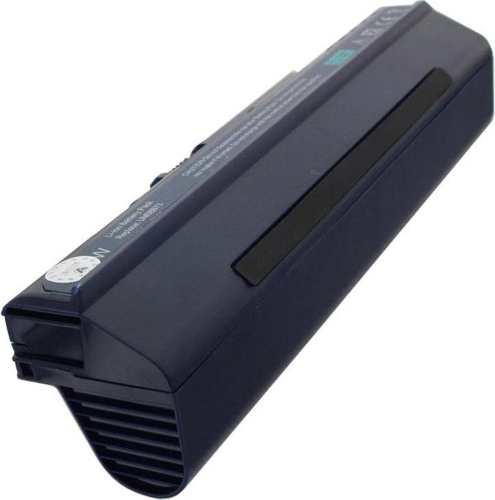 Produktbild Acer Akku Aspire One schwarz / dunkelblau (9 Zellen, 6600 mAh)