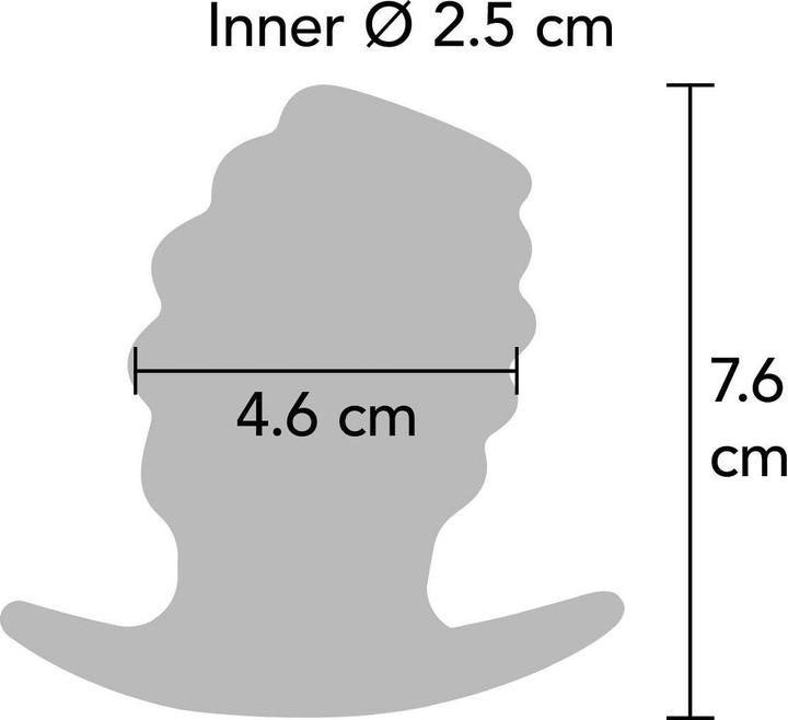 Actual product image Hidden Desire Invader Open Plug Medium