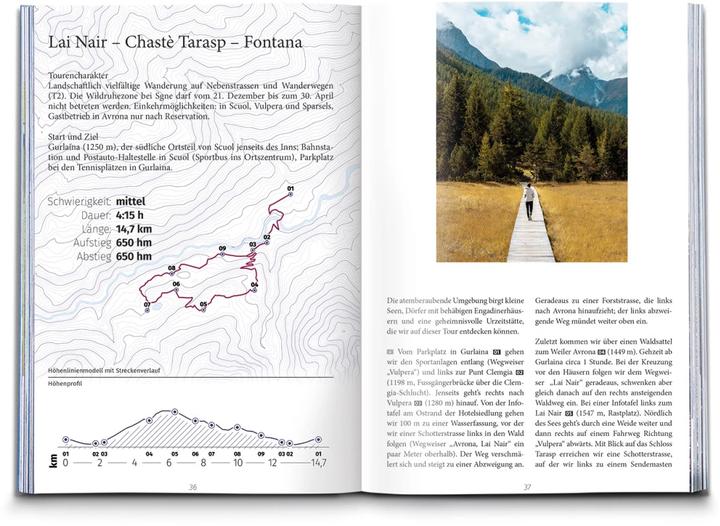 Image du produit Raus und Wandern Engadin Südbünden (Allemand, Hallwag Kümmerly+Frey AG, 2023)