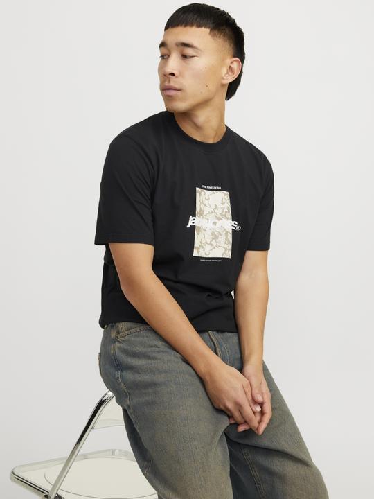 Image du produit Jack & Jones Gedruckt Rundhalsausschnitt T-shirt T-shirt (XS)
