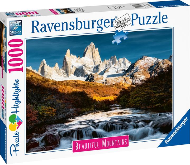 Actual product image Ravensburger Puzzle Monte Fitz Roy, Patagonia, 1000pcs. (1000 pieces)