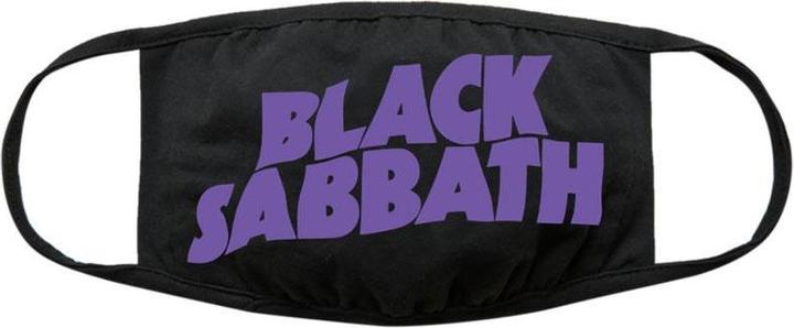 Actual product image Black Sabbath Unisex Adult Wavy Logo Face Mask