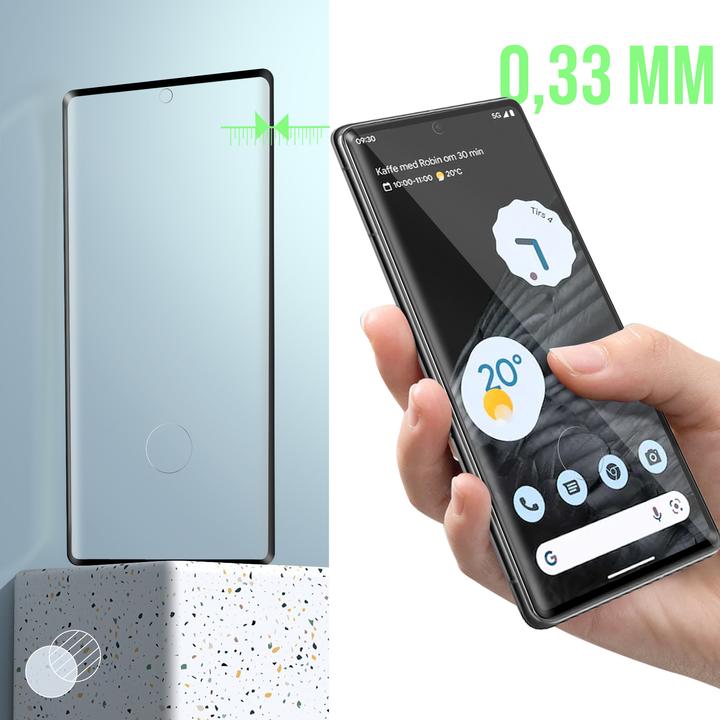Produktbild Avizar 9H Härtegrad Glas-Displayschutzfolie (1 Stück, Google Pixel 7 Pro)